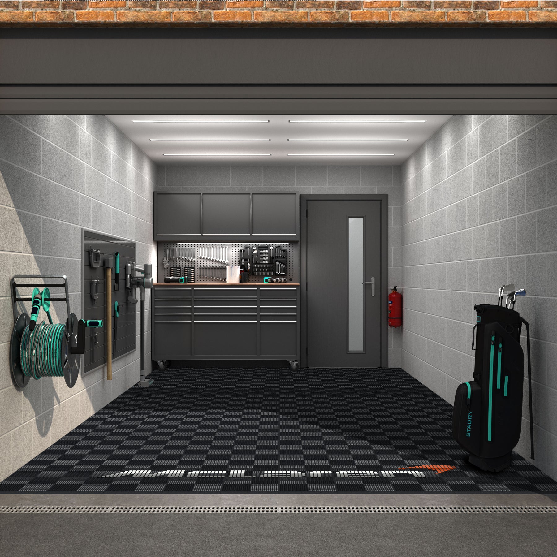 Versoflor UPFLOR Mosaic Kit - Mclaren - 7x1 Floor Tiles mosaic kits Versoflor