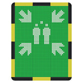 Versoflor Upflor Fire Assembly Point Mat Small Industrial Versoflor