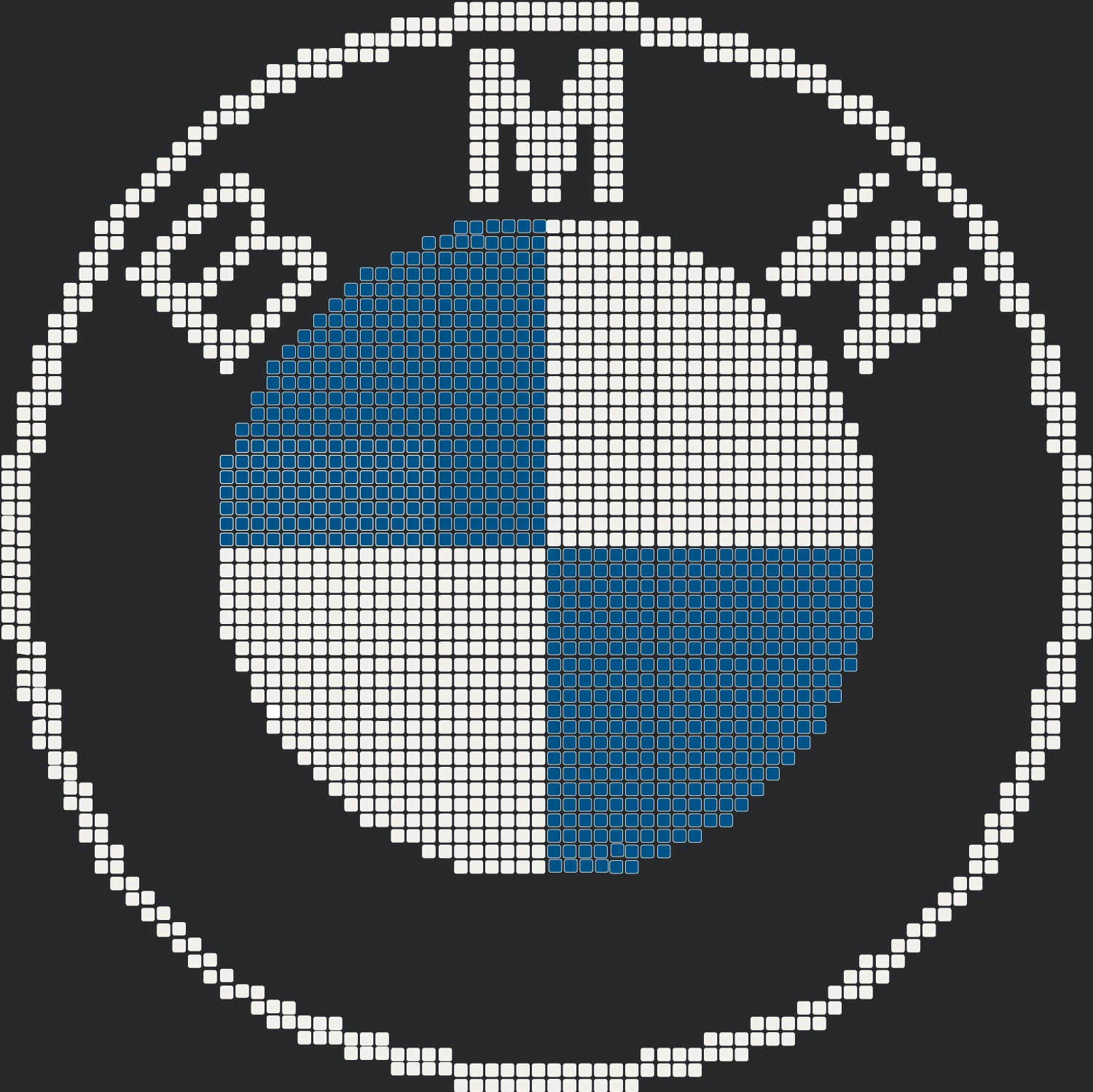 Versoflor UPFLOR Mosaic Kit - BMW Ring - 5x5 Floor Tiles mosaic kits Versoflor