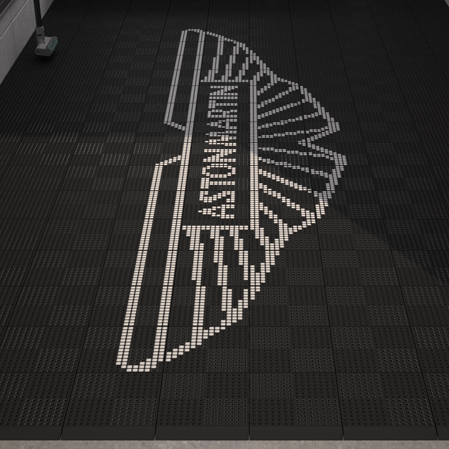 Versoflor UPFLOR Mosaic Kit - Aston Martin Wing - 14x4 Floor Tiles mosaic kits Versoflor