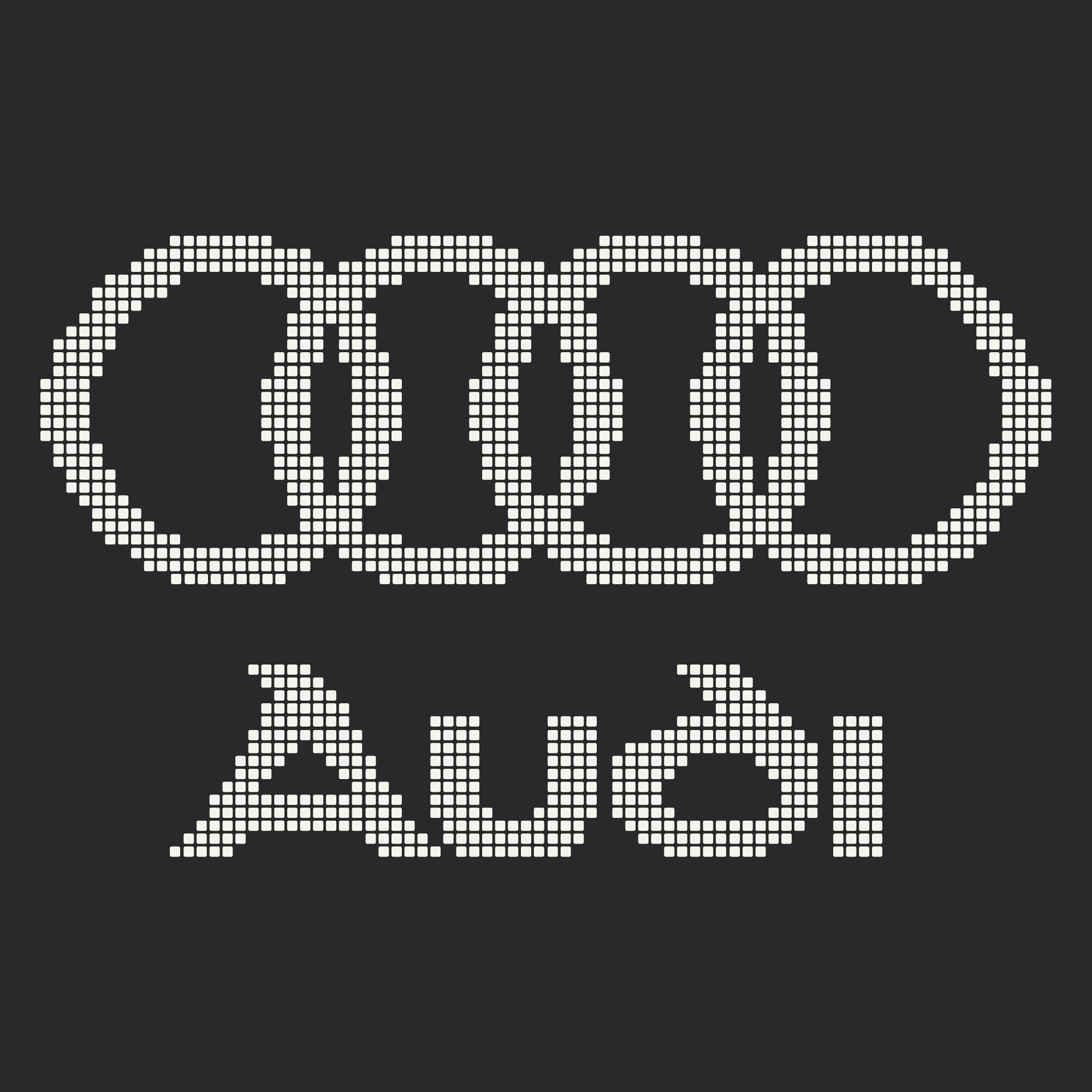 Audi Style Graphics Upgrade Kit for Your Garage Floor mosaic kits Versoflor