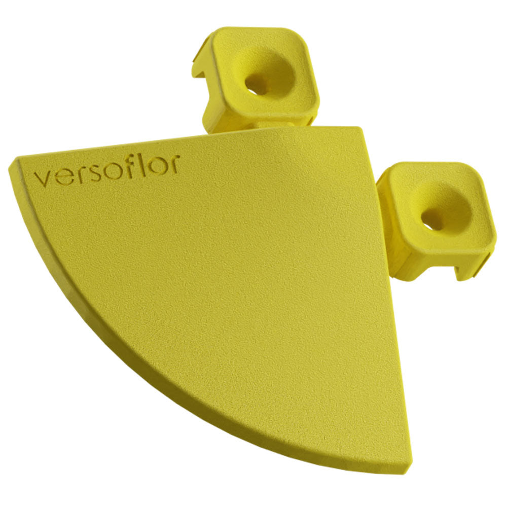 Versoflor Interlocking Floor Tile Corners Edges and Corners Versoflor Sulphur Yellow