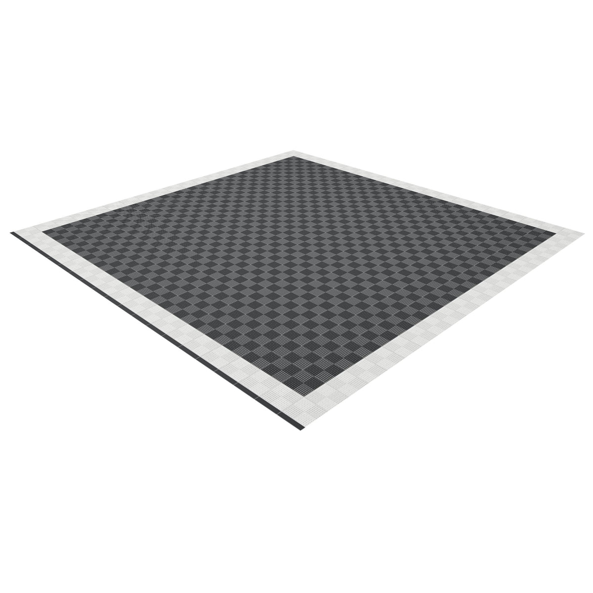 Full Double Garage Kit of Versoflor Upflor with outer border Garage Flooring Pack Versoflor