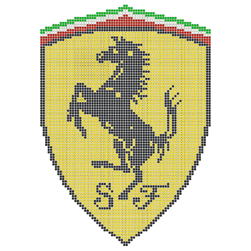 Ferrari Style Garage Floor Graphics Kit | Versoflor mosaic kits Versoflor