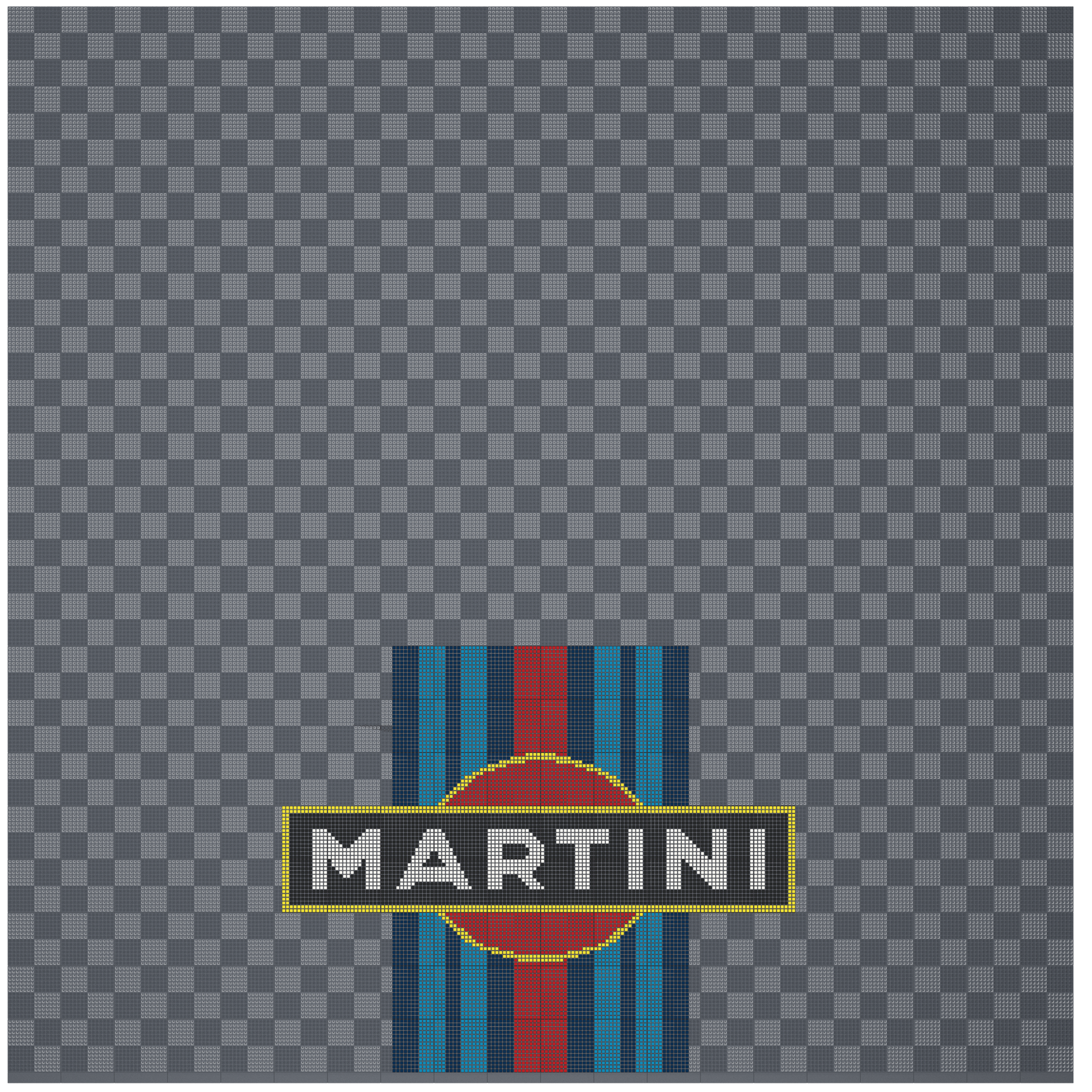 Versoflor UPFLOR Floor Tile Double Garage Floor Kit: Martini Racing Dark grey