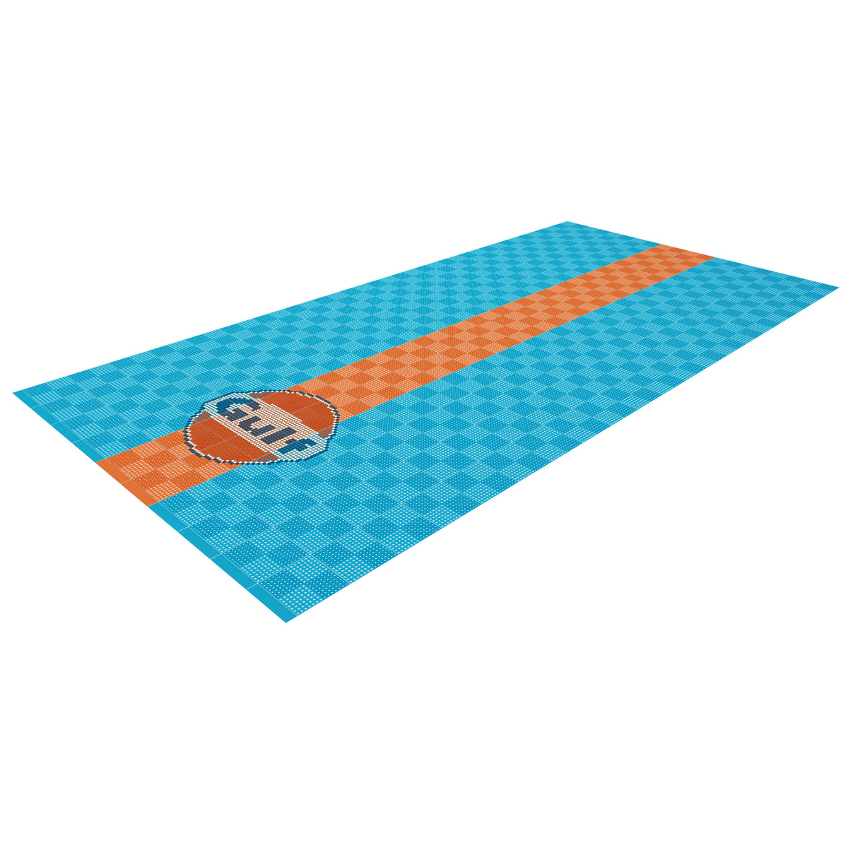Versoflor UPFLOR Floor Tile Single Garage Floor Kit: Gulf McQueen Bundle Versoflor