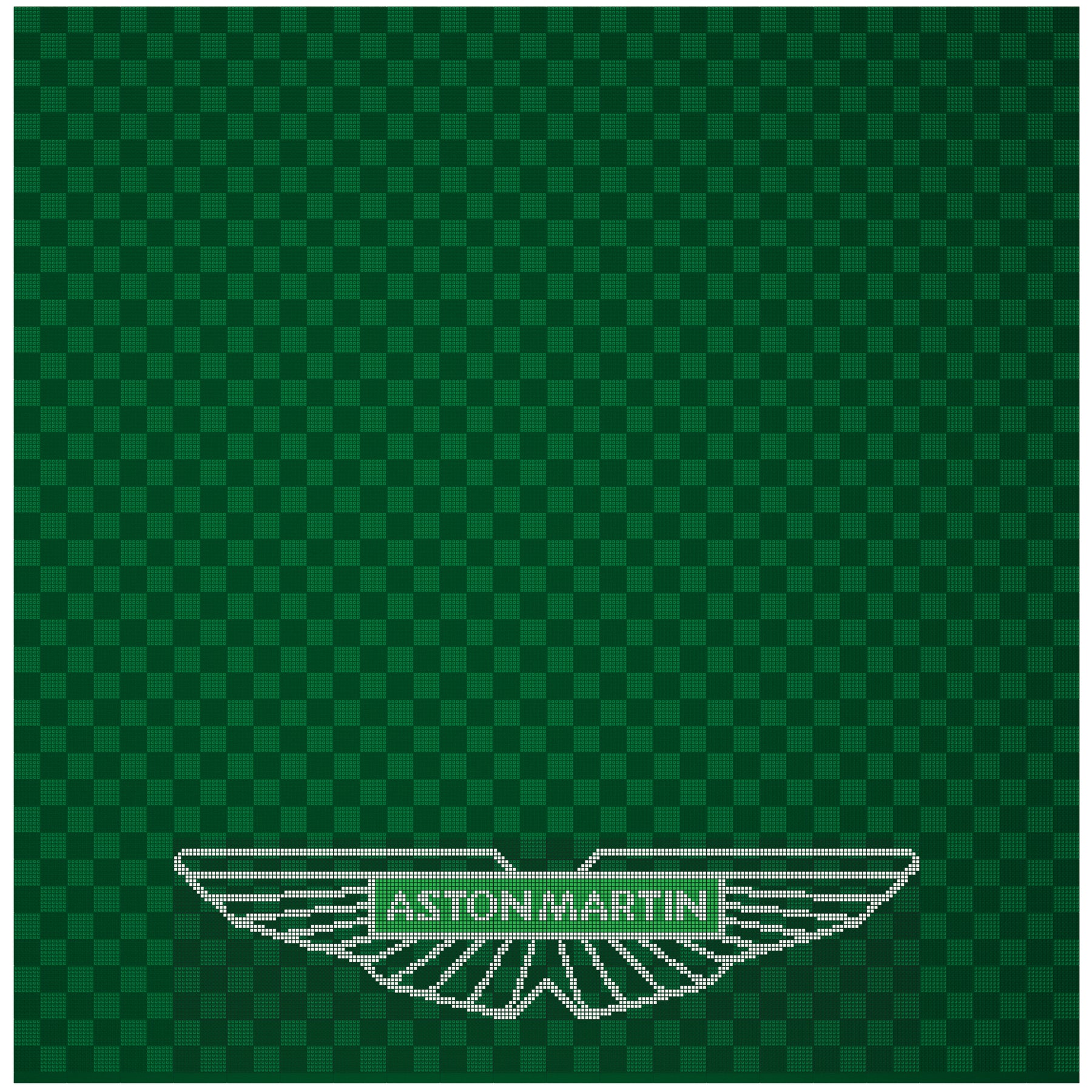 Versoflor UPFLOR Floor Tile Double Garage Floor Kit: Racing Green Aston Martin Bundle Versoflor