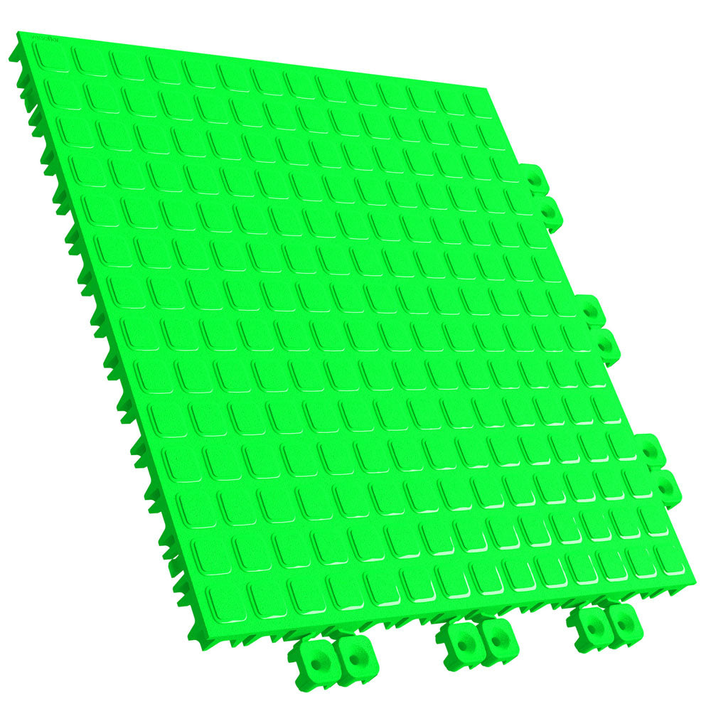 TASKFLOR® - Interlocking Floor Tiles Tiles - Taskflor Versoflor Neon Green