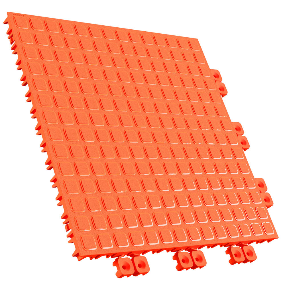 Versoflor Taskflor Floor Tile Tiles - Taskflor Versoflor Neon Orange