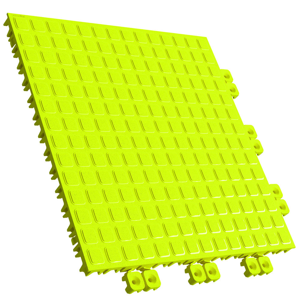 Versoflor Taskflor Floor Tile Tiles - Taskflor Versoflor Neon Yellow