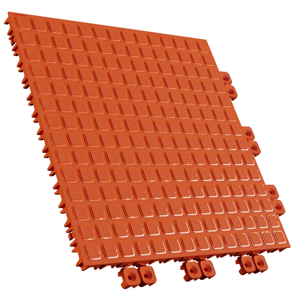 TASKFLOR® - Interlocking Floor Tiles Tiles - Taskflor Versoflor Pumpkin Orange