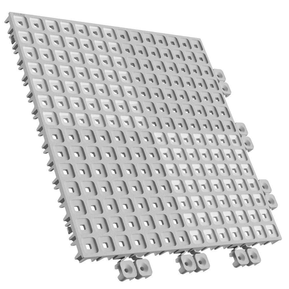 UPFLOR® - Interlocking Floor Tiles Tiles - Upflor Versoflor Light Grey