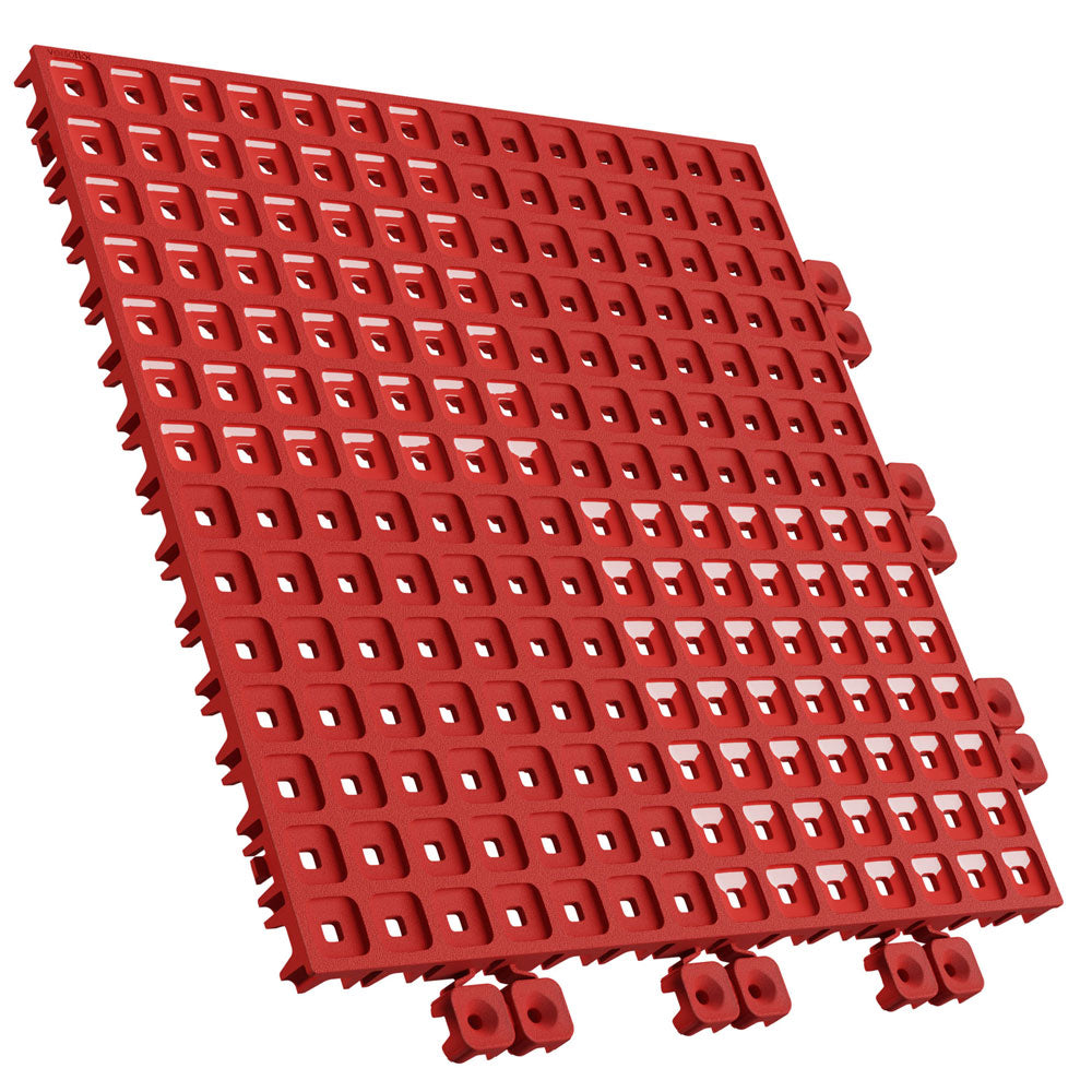UPFLOR® - Interlocking Floor Tiles Tiles - Upflor Versoflor Mars Red