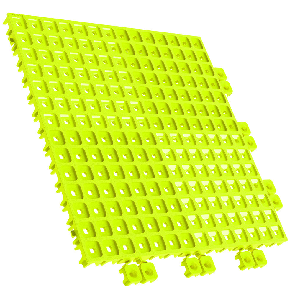 UPFLOR® - Interlocking Floor Tiles Tiles - Upflor Versoflor Neon Yellow