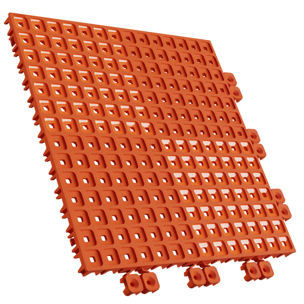UPFLOR® - Interlocking Floor Tiles Tiles - Upflor Versoflor Pumpkin Orange