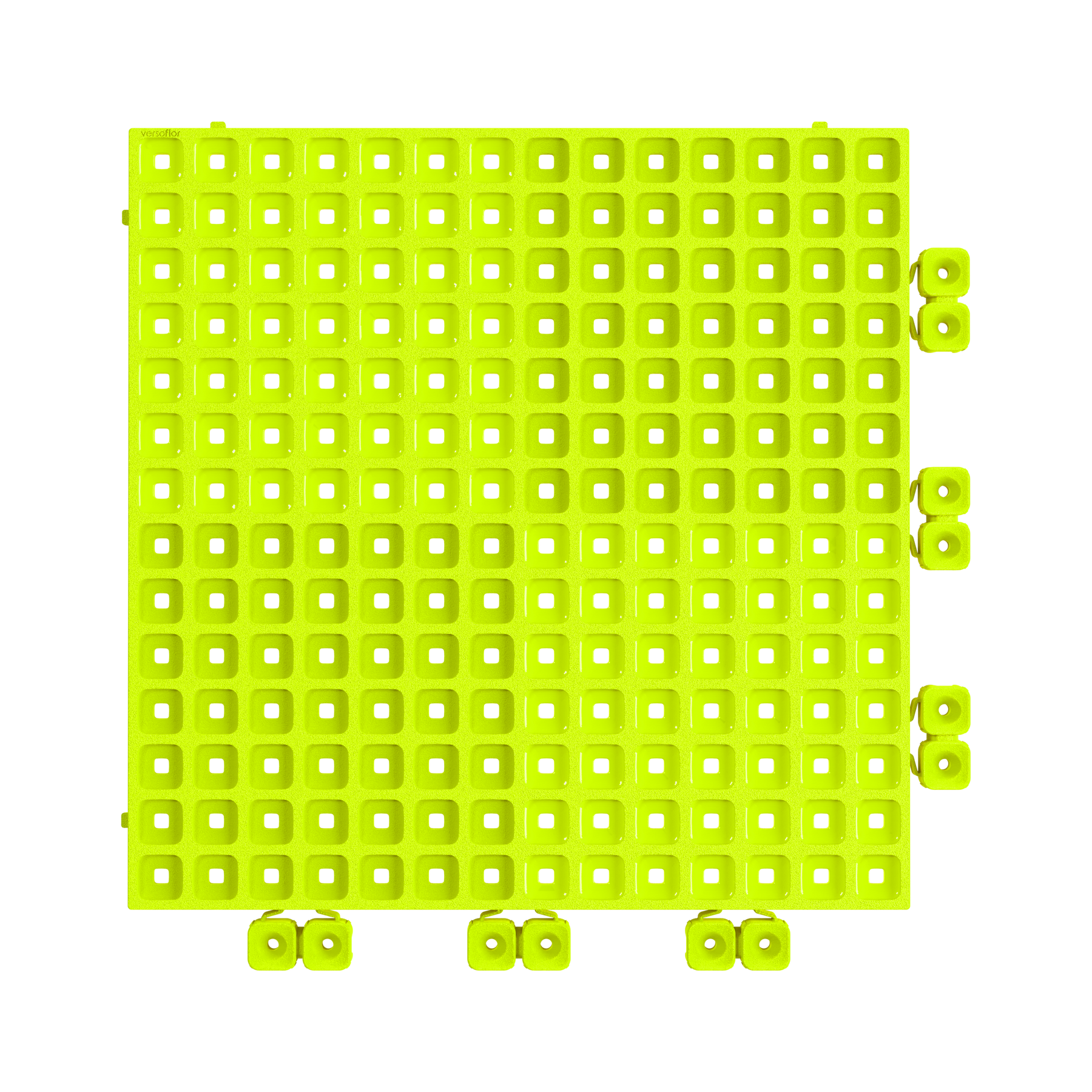 UPFLOR® - Interlocking Floor Tiles Tiles - Upflor Versoflor Neon Yellow