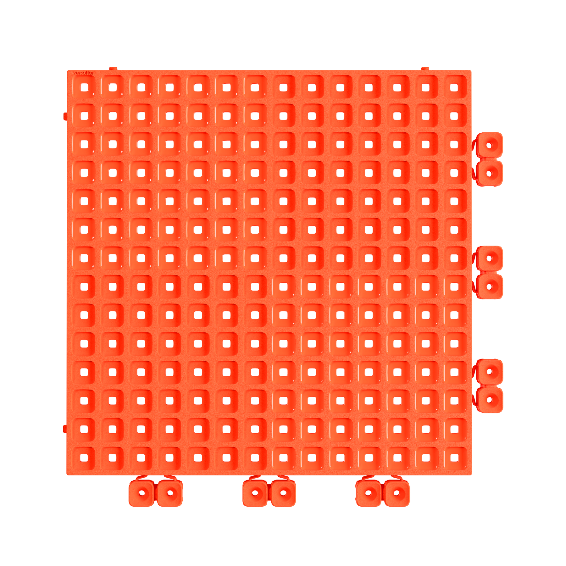 UPFLOR® - Interlocking Floor Tiles Tiles - Upflor Versoflor Neon Orange