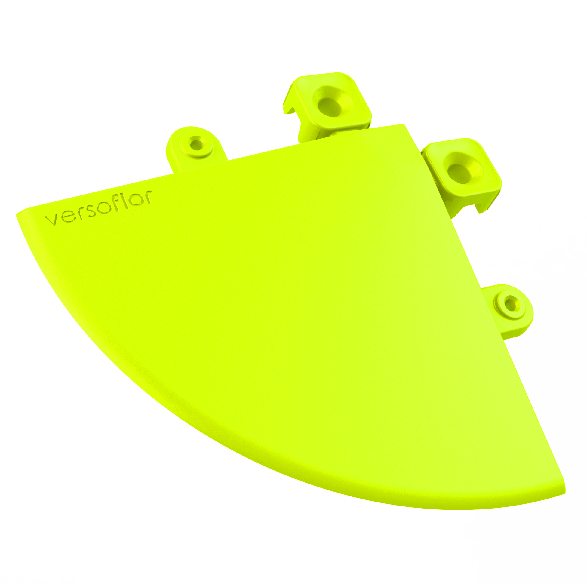 Versoflor Tile Corner Ramp 100mm Edges and Corners Versoflor Neon Yellow