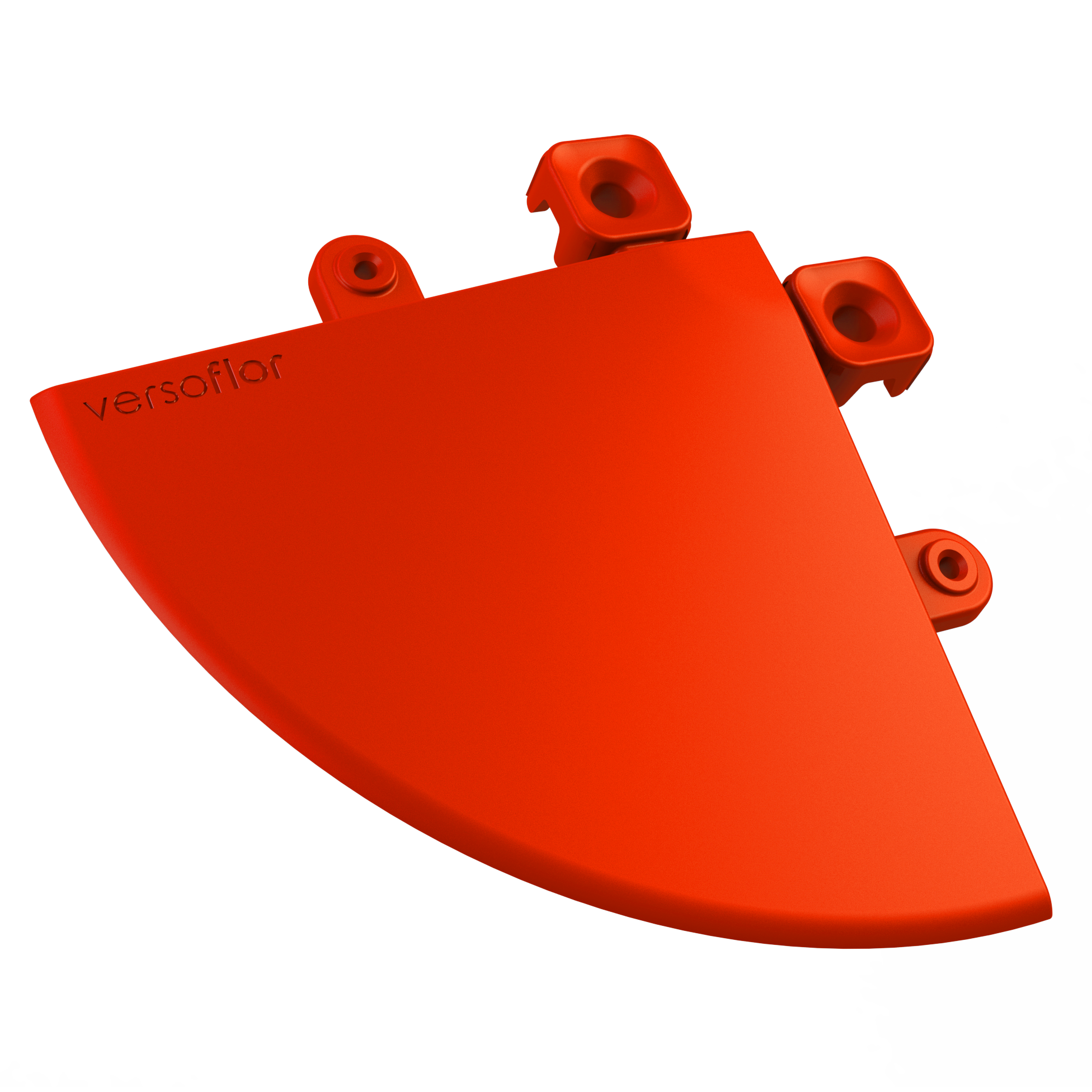 Versoflor Tile Corner Ramp 100mm Edges and Corners Versoflor Pumpkin Orange