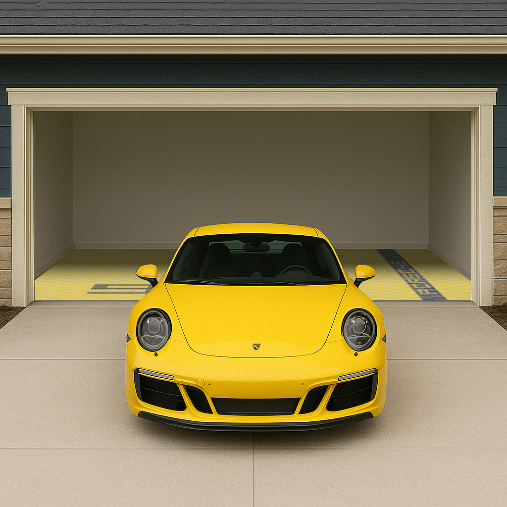Versoflor UPFLOR Floor Tile Double Garage Floor Kit: 911 Porsche Bundle Versoflor