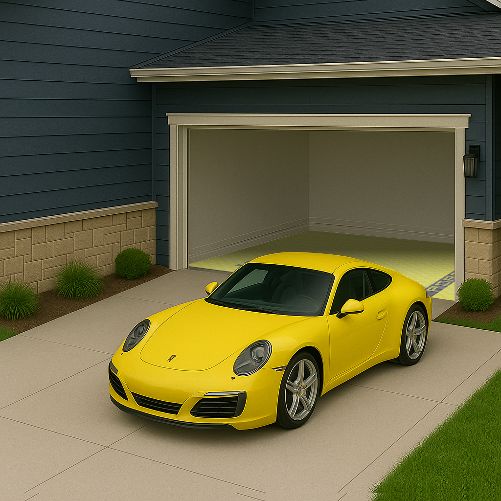 Iconic 911 Style Porsche Flooring for your Garage Bundle Versoflor