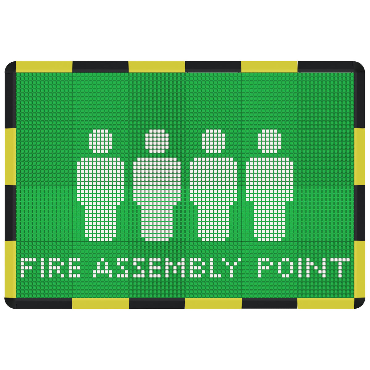 Versoflor Upflor Fire Assembly Point Mat Large Industrial Versoflor