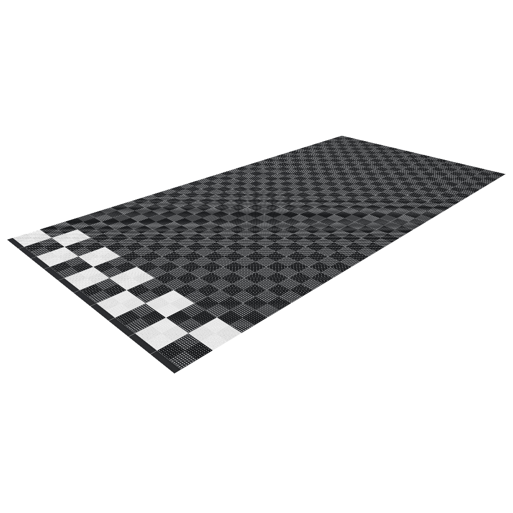 Finish Line Single Garage Flooring Kit | Versoflor Garage Flooring Pack Versoflor