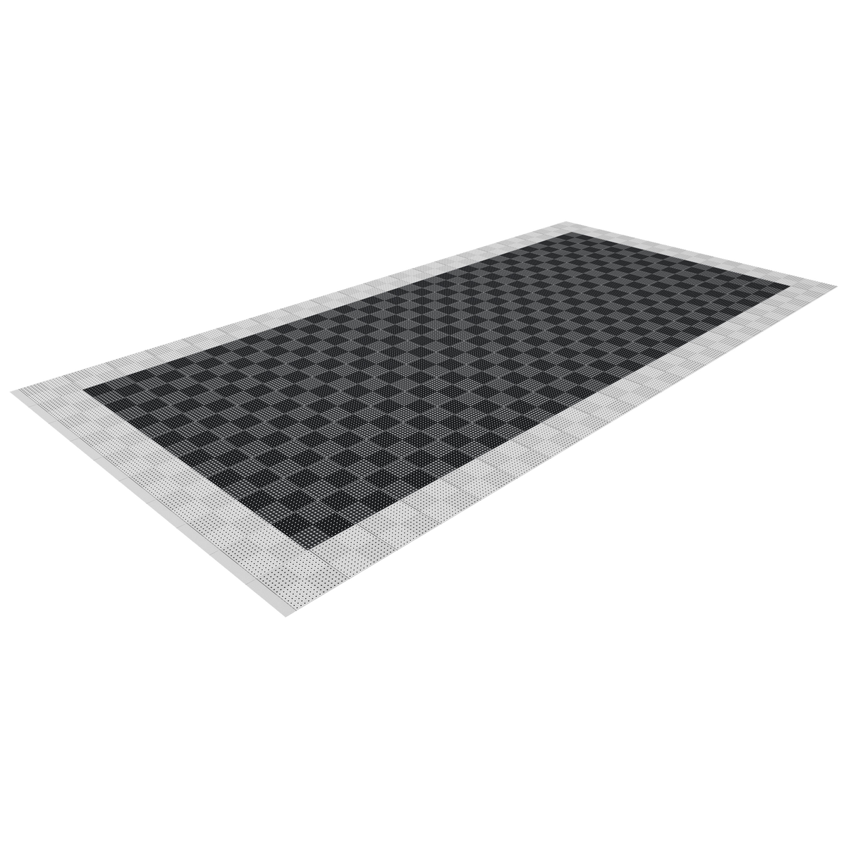 Full Garage Kit of Versoflor Upflor with outer border Garage Flooring Pack Versoflor