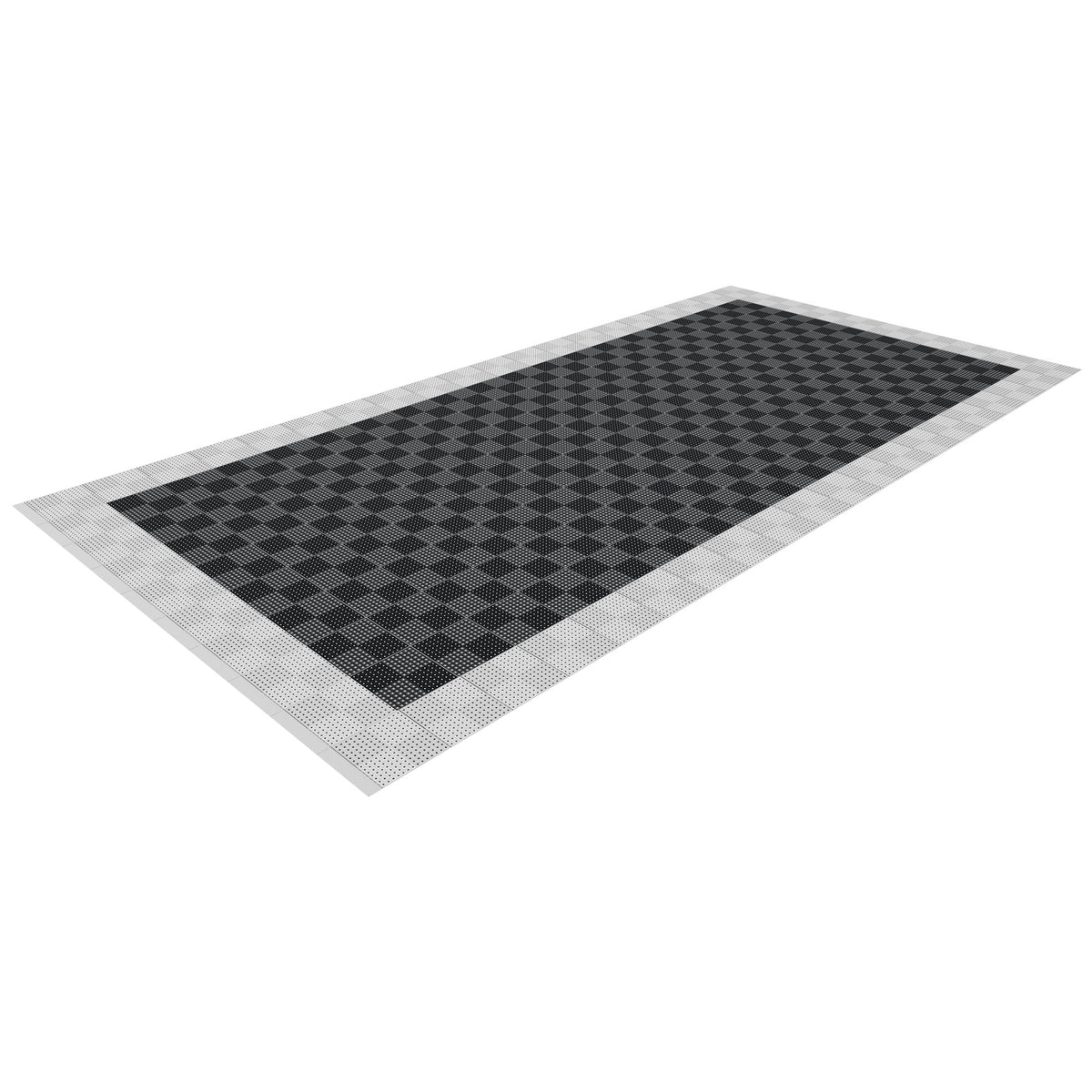 Full Garage Kit of Versoflor Upflor with outer border Garage Flooring Pack Versoflor
