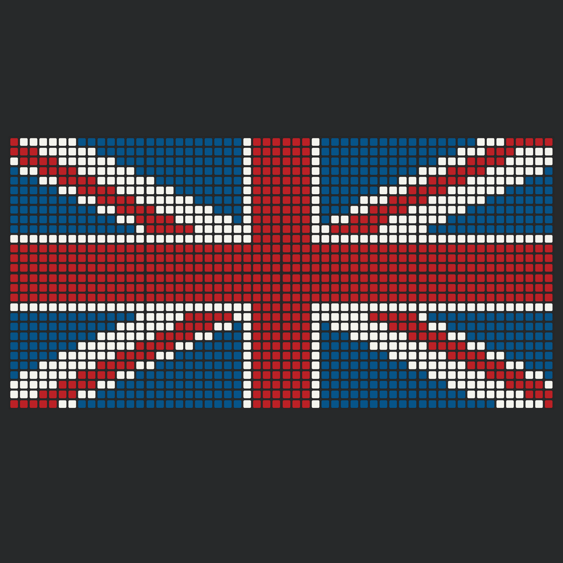 Versoflor UPFLOR Mosaic Kit - Union Jack - 4x2 Floor Tiles mosaic kits Versoflor