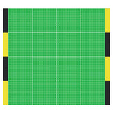 Versoflor Industrial Upflor Tiles - 1.2m Walkway Kit - Safety Green Custom Bundle Versoflor