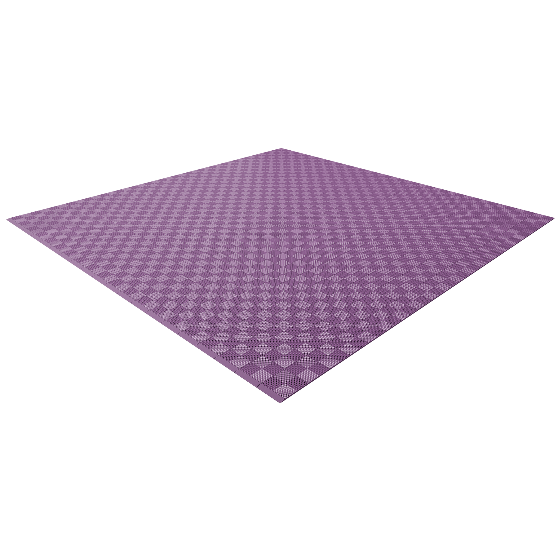 Single Colour - Full Garage Pack Kit of Upflor® Garage Flooring Pack Versoflor Double Garage - No LEDs Deep Purple