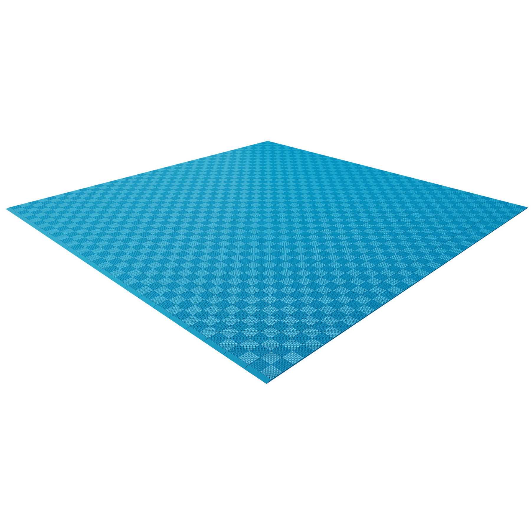 Single Colour - Full Garage Pack Kit of Upflor® Garage Flooring Pack Versoflor Double Garage - No LEDs Light Blue