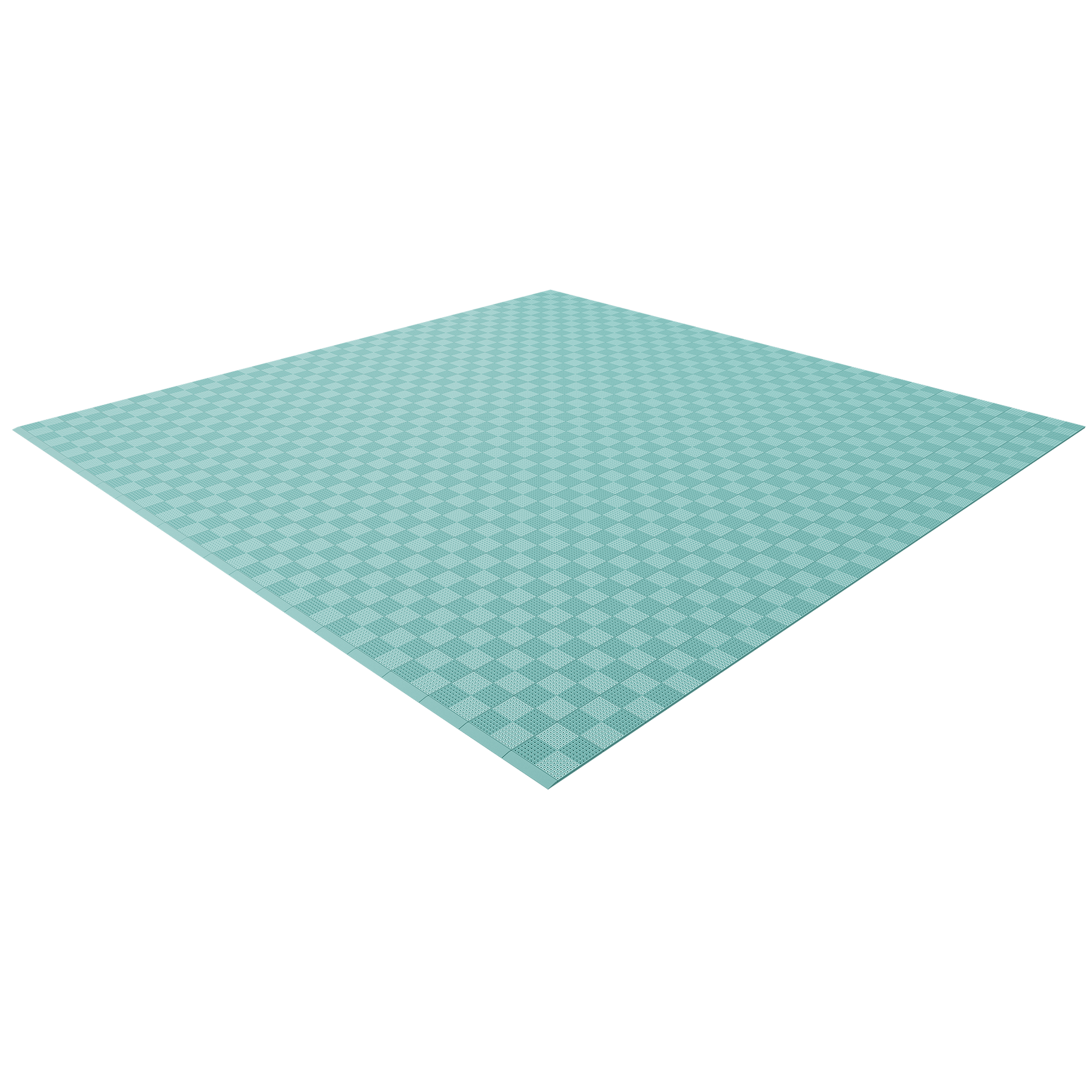 Single Colour - Full Garage Pack Kit of Upflor® Garage Flooring Pack Versoflor Double Garage - No LEDs Light Green