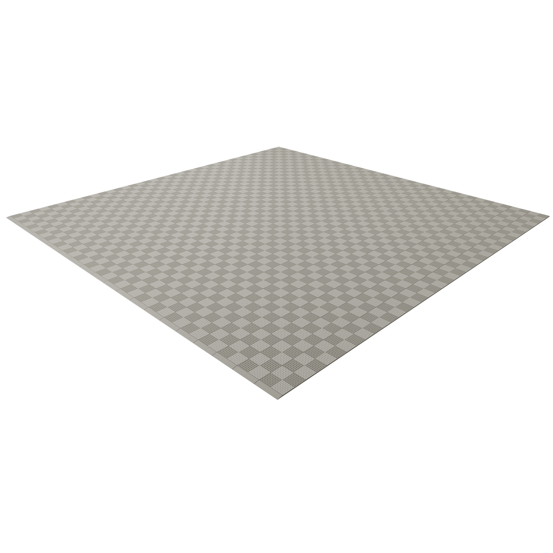 Single Colour - Full Garage Pack Kit of Upflor® Garage Flooring Pack Versoflor Double Garage - No LEDs Mid Grey