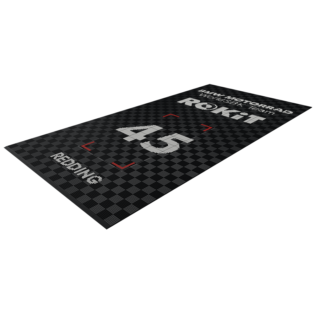 Shaun Muir Racing - Scott Redding - Garage Floor Pack Garage Flooring Pack Versoflor 6x3m Single Garage with LEDs