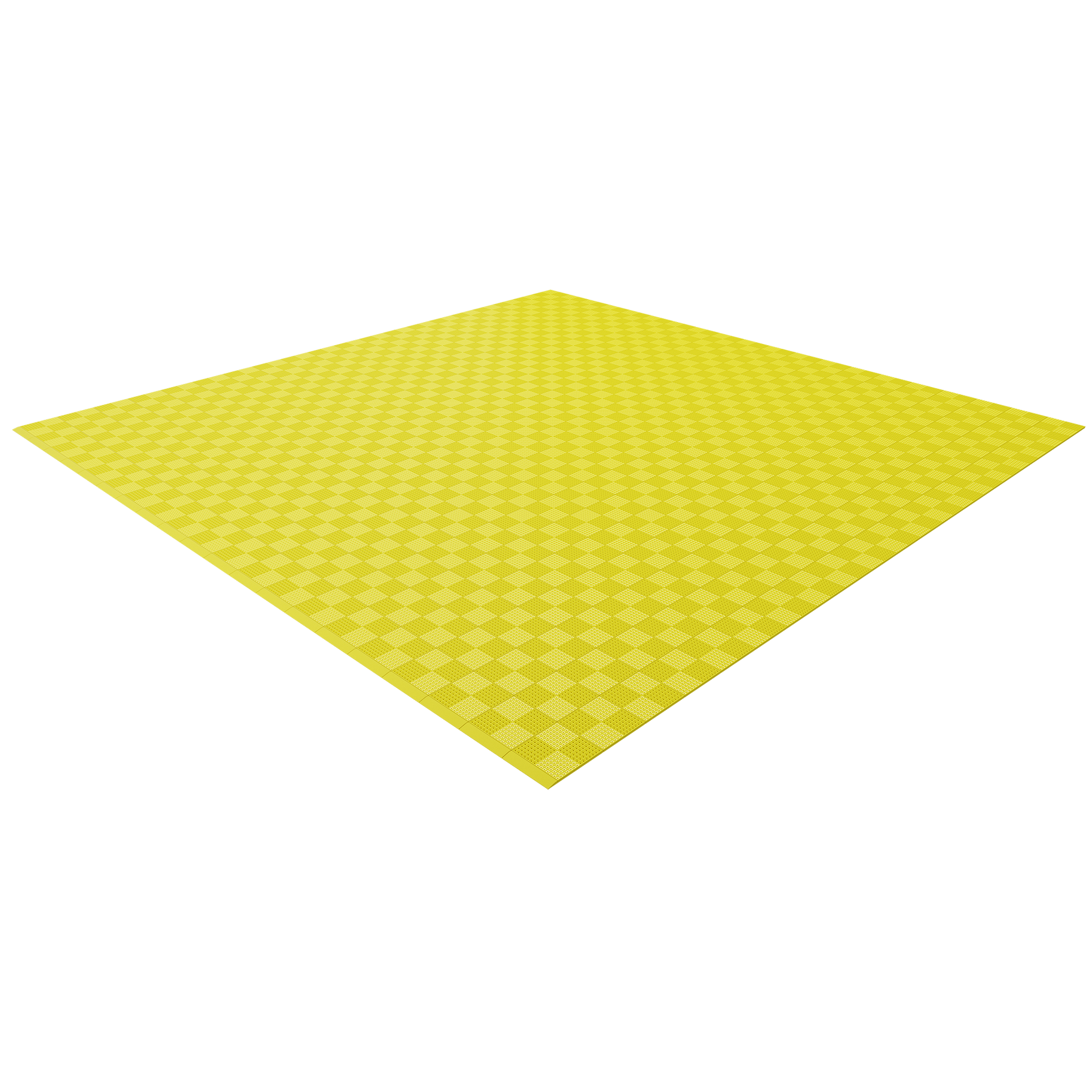 Single Colour - Full Garage Pack Kit of Upflor® Garage Flooring Pack Versoflor Double Garage - No LEDs Sulphur Yellow