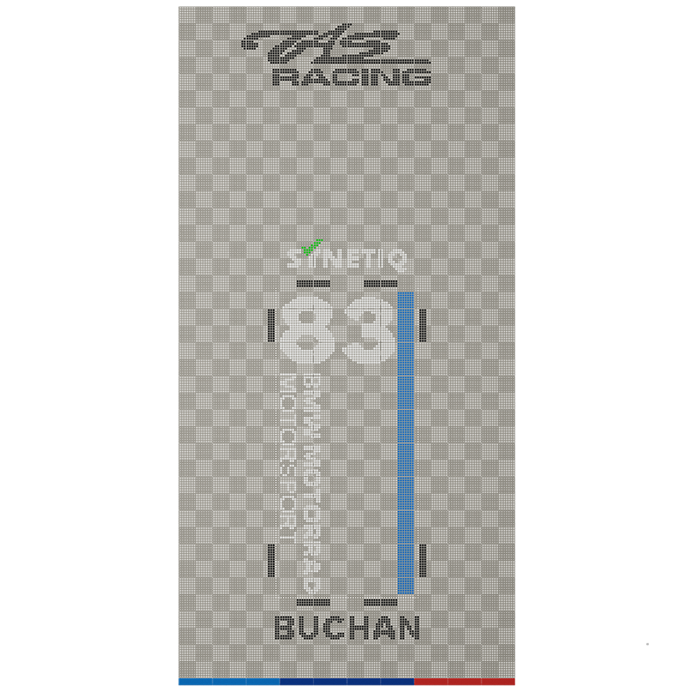 Synetiq BMW TAS Racing - Danny Buchan - Garage Floor Pack Garage Flooring Pack Versoflor