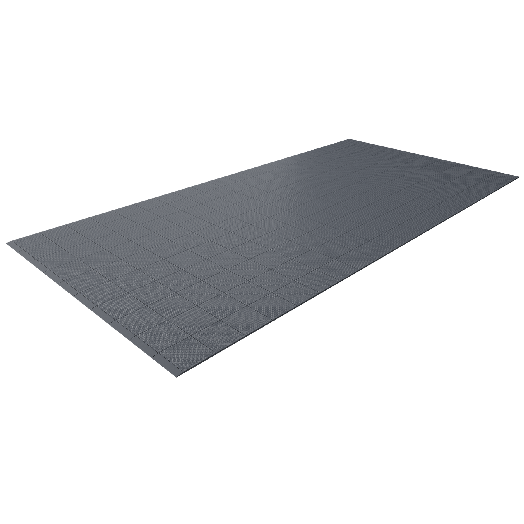 Single Colour - Full Garage Pack Kit of Taskflor® Garage Flooring Pack Versoflor Single Garage - No LEDs Dark Grey