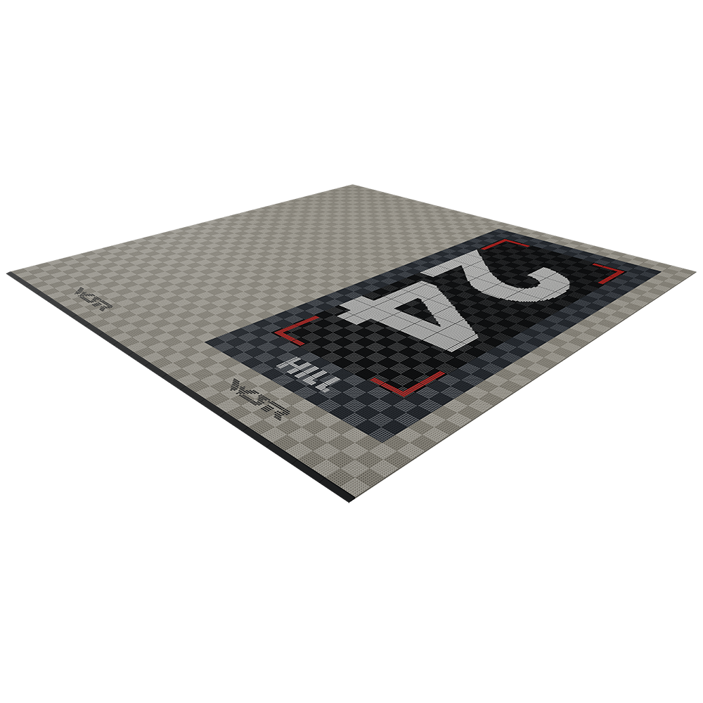 West Surrey Racing - Jake Hill - Garage Floor Pack Garage Flooring Pack Versoflor Double Garage without LEDs
