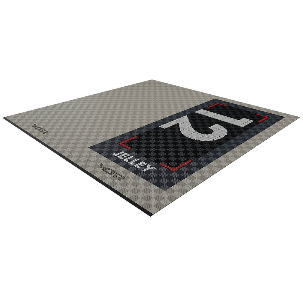West Surrey Racing - Stephen Jelley - Garage Floor Pack Garage Flooring Pack Versoflor Double Garage with LEDs