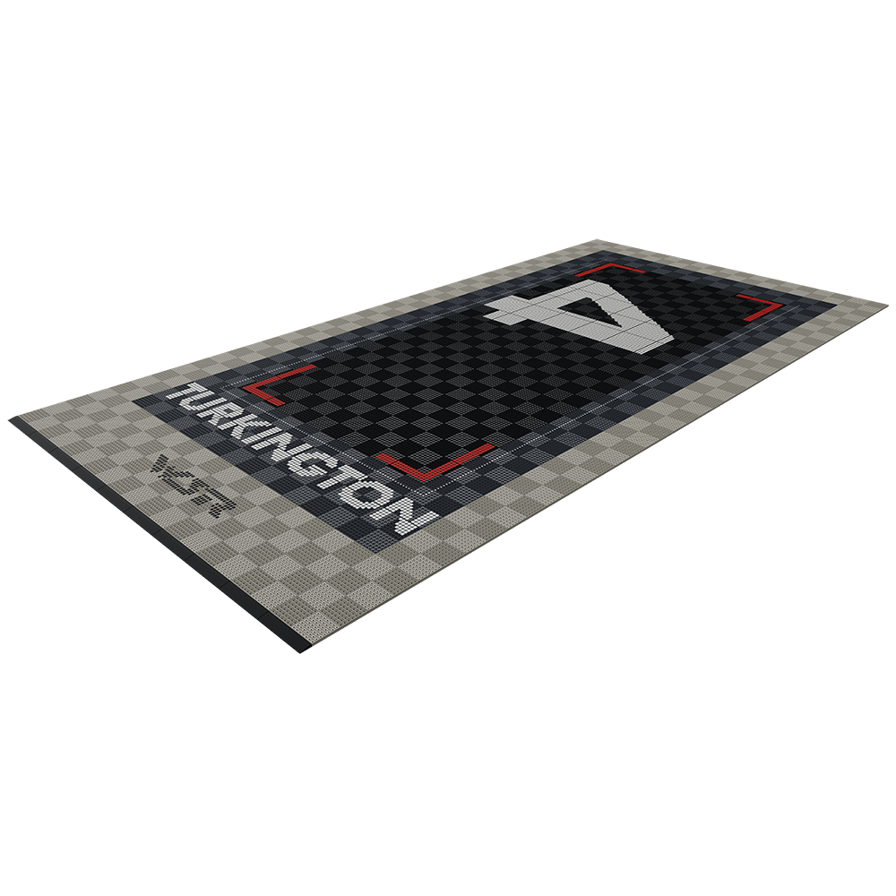 West Surrey Racing - Colin Turkington - Garage Floor Pack Garage Flooring Pack Versoflor Single Garage with LEDs