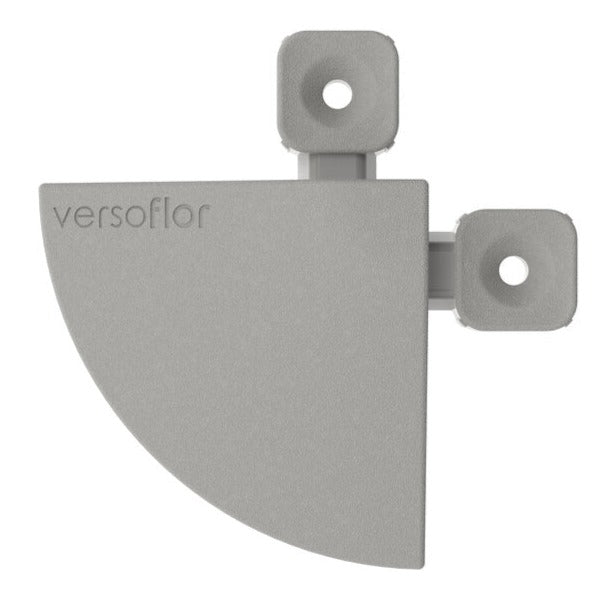 Versoflor Interlocking Floor Tile Corners - Mid Grey Edges and Corners Versoflor   