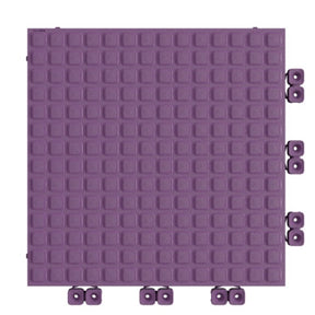 TASKFLOR® - Interlocking Floor Tile Deep Purple (pack of 9) Tiles - Taskflor versoflor-ltd   