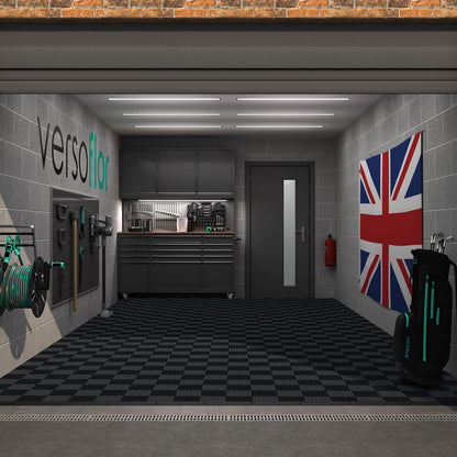 Base Colour Single Garage Floor Kit