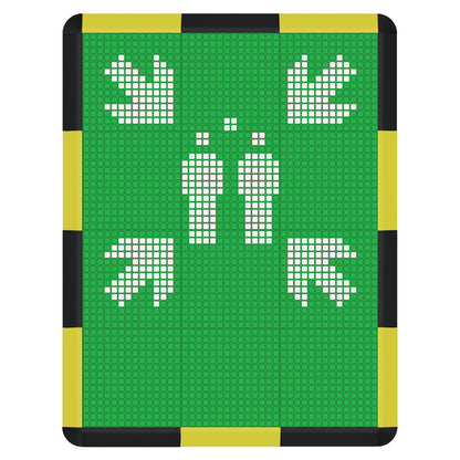 Versoflor Upflor Fire Assembly Point Mat Small Industrial Versoflor   