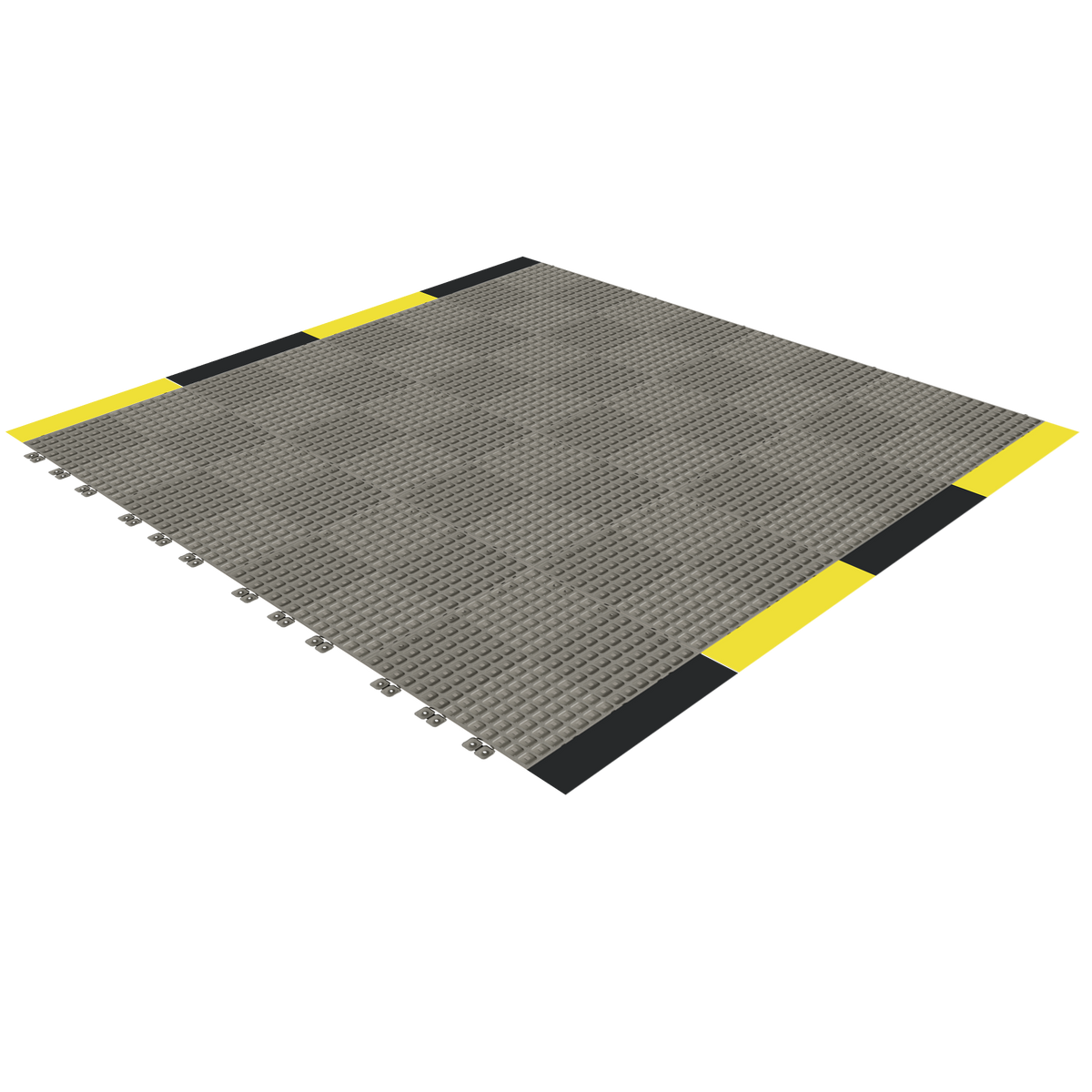Versoflor Industrial Upflor Tiles - 1.2m Walkway Kit - Industrial Grey Custom Bundle Versoflor
