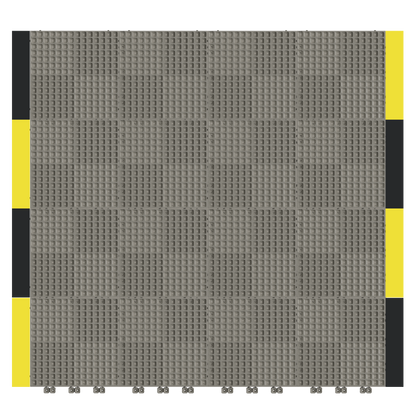 Versoflor Industrial Upflor Tiles - 1.2m Walkway Kit - Industrial Grey Custom Bundle Versoflor