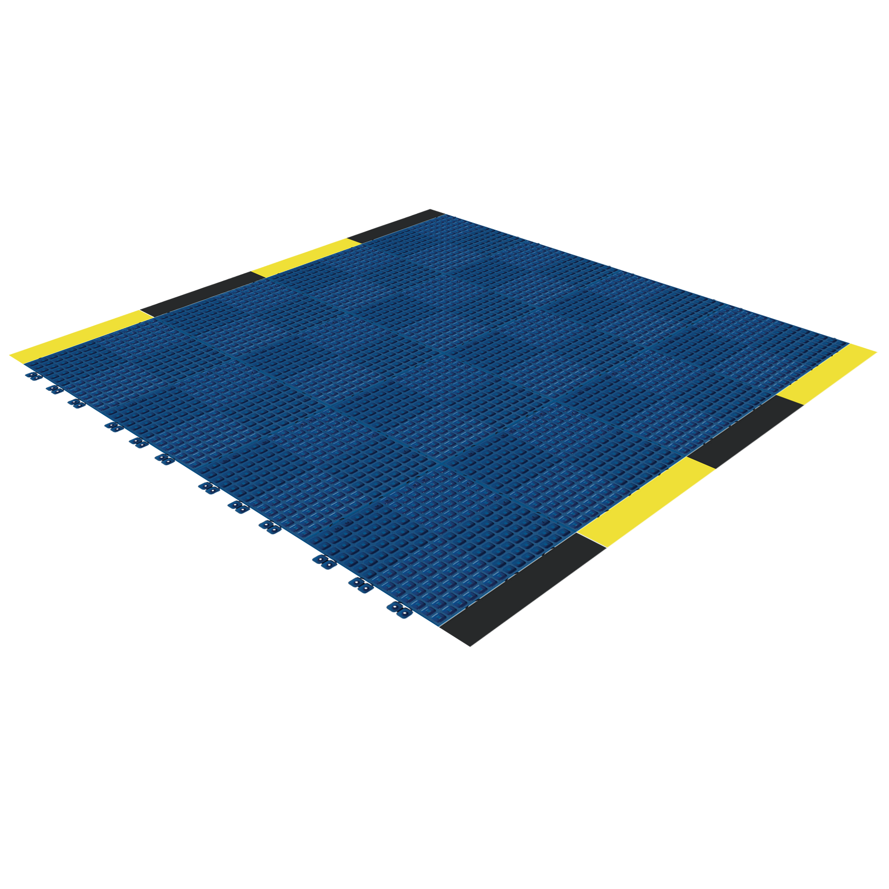 Versoflor Industrial Upflor Tiles - 1.2m Walkway Kit - Operations Blue Custom Bundle Versoflor