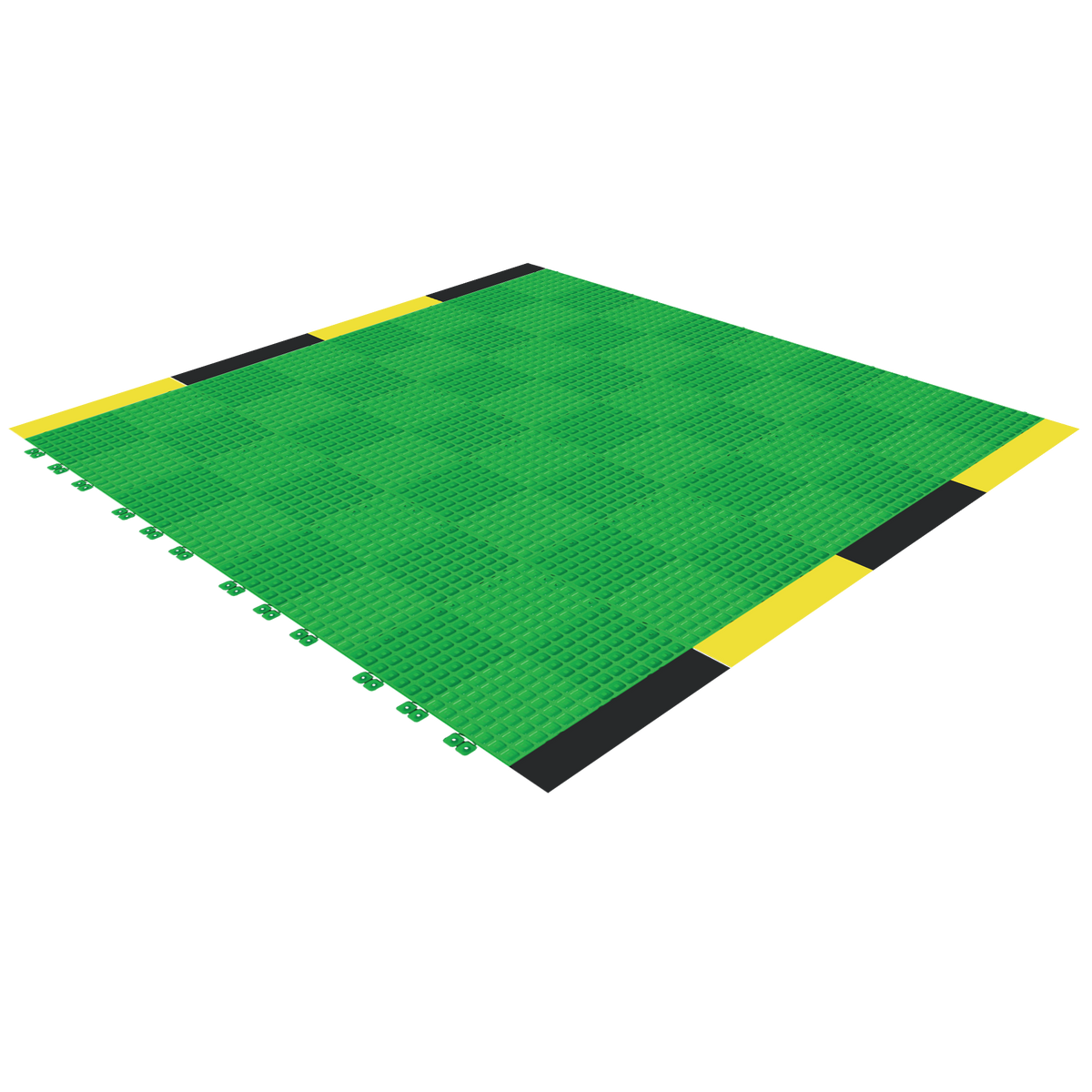 Versoflor Industrial Upflor Tiles - 1.2m Walkway Kit - Safety Green Custom Bundle Versoflor